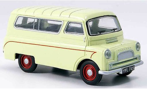 Bedford CA minibus 1/43 Oxford Camper blanche miniature