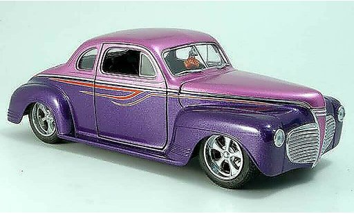 Plymouth Coupe Hot Rod 1/18 Yat Ming lilas miniature