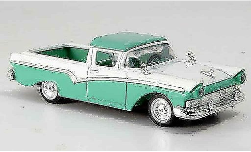 Ford Ranchero Berline 1/43 Yat Ming verte blanche 1957 miniature