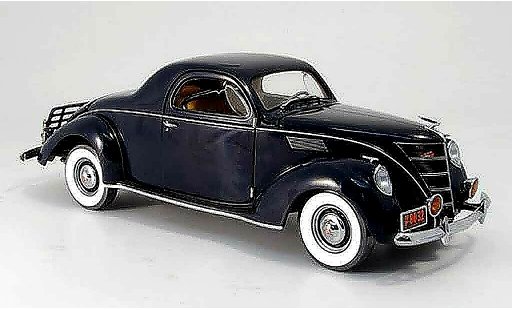 Lincoln Zephyr Base 1/18 Ertl bleu 1937 miniature