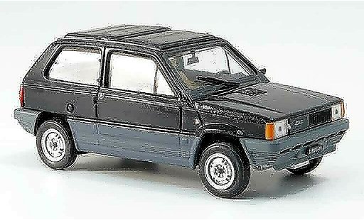 Fiat Panda 45 1/43 Brumm noire avec capote Doppeltoit pliant 1981 miniature