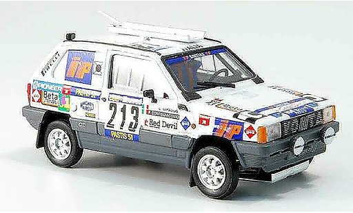 Fiat Panda 4x4 1/43 Brumm No.213 Rallye Paris Dakar 1984 miniature