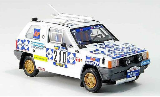 Fiat Panda 4x4 1/43 Brumm No.210 Rallye Paris Dakar 1984 miniature