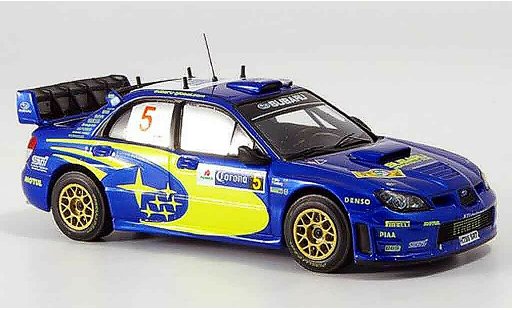 Subaru Impreza WRC 1/43 IXO no.5 solberg mills rallye mexico 2006 miniature