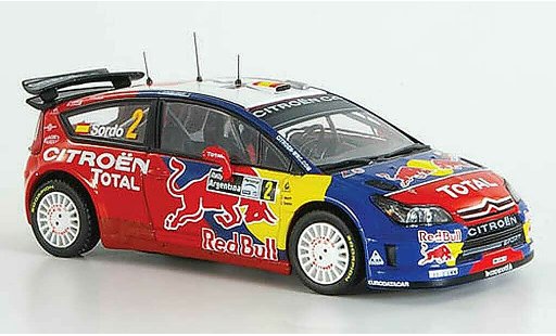 Citroen C4 WRC 2008 1/43 IXO No.2Sordo/ Marti 3.Pl. Rallye Argentin. miniature