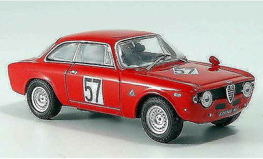 Alfa Romeo Giulia sprint gta 1/43 M4 1600 No.57 T.Zeccoli Brunn 1969 miniature