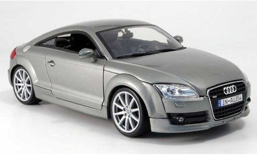 Audi TT coupe 1/18 Mondo Motors grise miniature