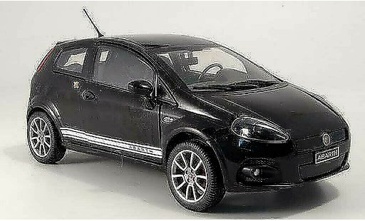 Fiat Grande Punto Abarth esseesse 1/18 Mondo Motors ss noire miniature