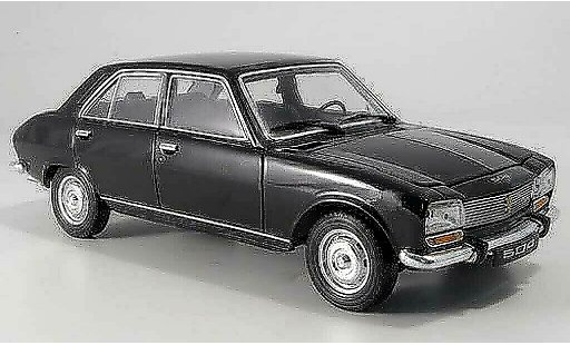 Peugeot 504 Berline 1/18 Welly noire 1975 miniature