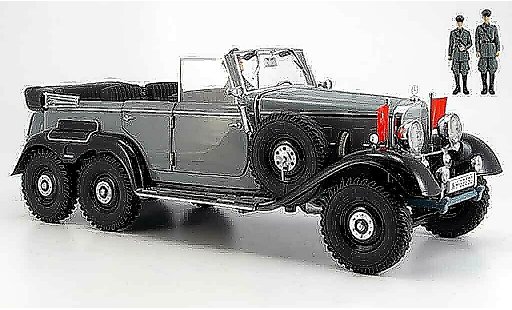 Mercedes G4 Base 1/18 Signature grise (premium) 1938 miniature