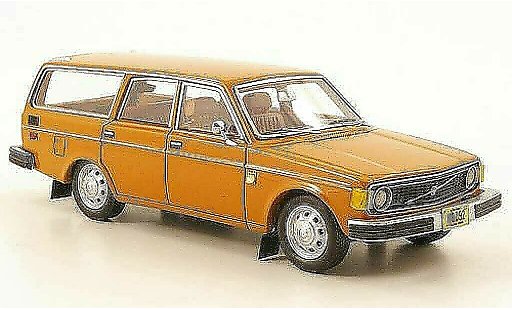 Volvo 145 Base 1/43 Neo orange US-Version 1971 miniature