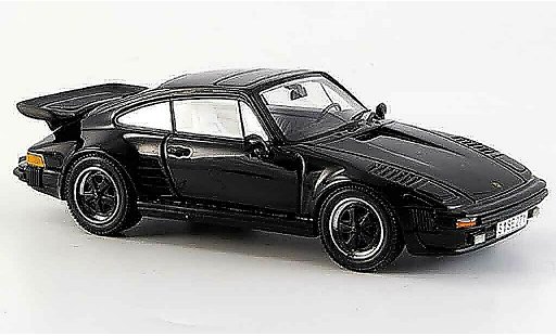 Porsche 911 Turbo 1/43 Neo SE Flatnose noire 1987 miniature