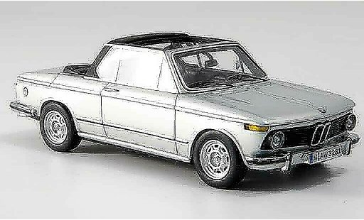 Bmw 2002 Cabriolet Baur 1/43 Neo Tii E10 Cabrio grise metallisee 1974 miniature