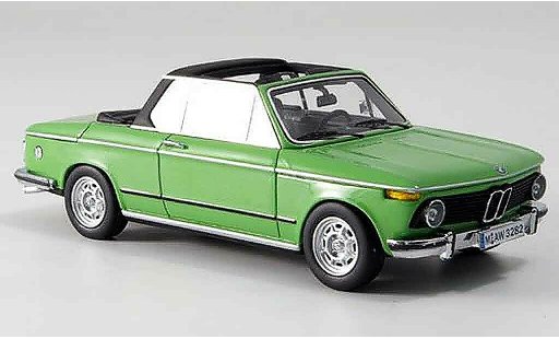 Bmw 2002 Cabriolet Baur 1/43 Neo Tii E10 Cabrio verte 1974 miniature