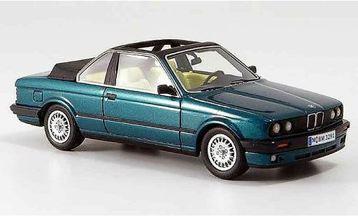 Bmw 320 Baur Cabriolet 1/43 Neo E30 i (E 30) verte 1986 miniature
