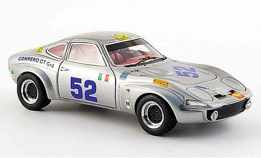 Opel GT Gr.4 1/43 Neo no.52 conrero targa florio 1971 miniature