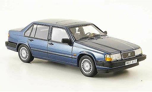 Volvo 940 GLE 1/43 Neo bleu 1992 miniature