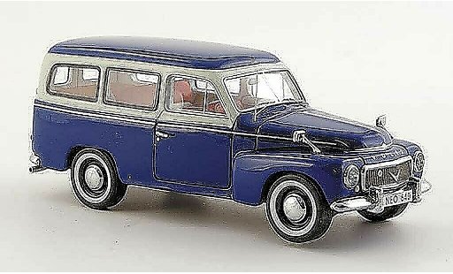 Volvo PV 445 Duett 1/43 Neo bleu/gris 1956 miniature