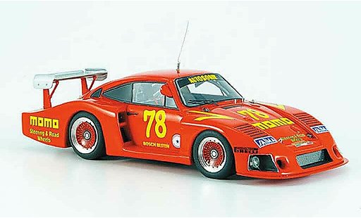 Porsche 935 1980 1/43 Look Smart Moby Dick No.78 Momo orange miniature