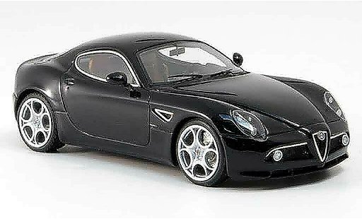 Alfa Romeo 8C competizione 1/43 Look Smart noire austellung frankfurt 2007 miniature