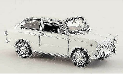 Seat 850 N 1/43 Norev blanche 1966 miniature