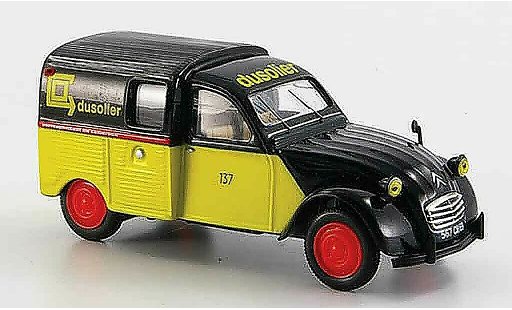 Citroen 2CV Fourgonnette 1/43 Norev camionette calberson 1965 miniature