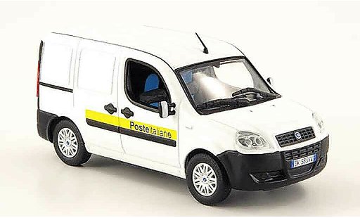 Fiat Doblo Poste 1/43 Norev blanche Italienische Post 2006 miniature