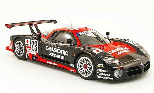 Nissan R390 Le Mans 1/18 Autoart gt1 no.23 calsonic 24h 1997 miniature