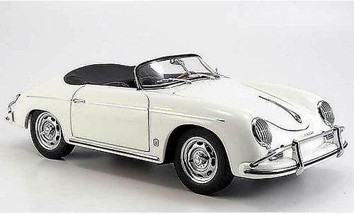 Porsche 356 A A 1/18 Autoart A speedster blanc miniature