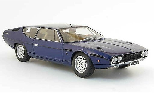 Lamborghini Espada Base 1/18 Autoart bleu 1968 miniature