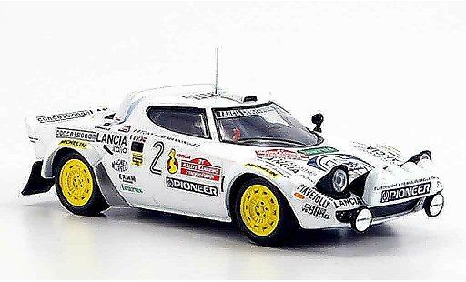 Lancia Stratos Rallye 1/43 IXO hf no.2 tony mannini vainqueur san remo 1979 miniature