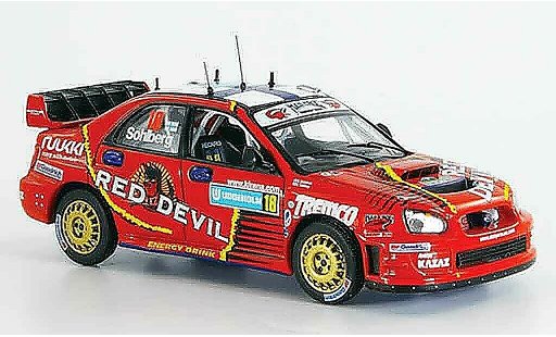 Subaru Impreza WRC 1/43 IXO no.18 sohlberg lindstrom 2006 miniature