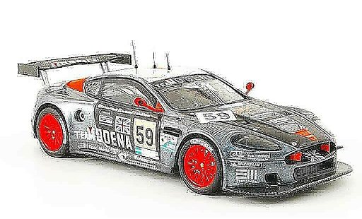 Aston Martin DBR9 gt1 1/43 IXO no.59 garcia menten fittipaldi le mans 2007 miniature