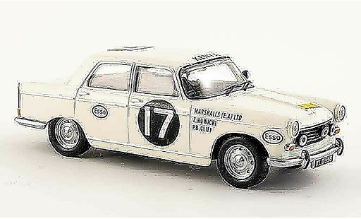 Peugeot 404 Berline 1/43 IXO no.17 vainqueur rallye safari 1968 miniature