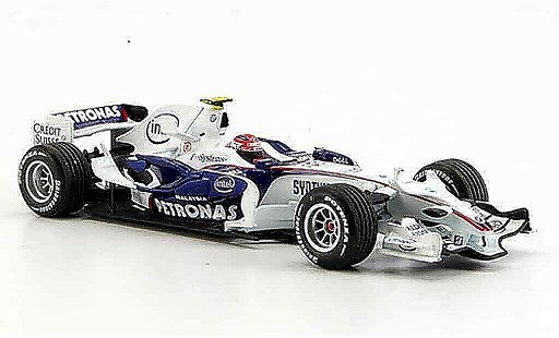 Bmw F1 Sauber F1 1/43 Minichamps 2008 .08 Team Kubica miniature