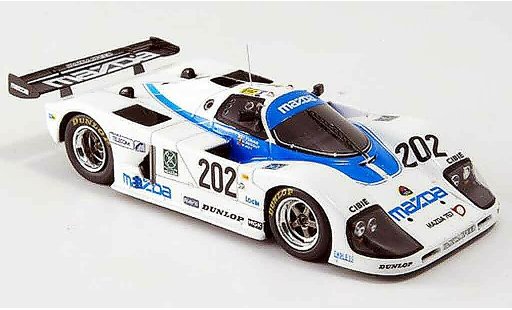Mazda 767B Base 1/43 Spark No.202 Yorino Regout Hoy Le Mans 1988 miniature