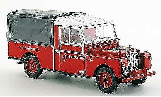 Land Rover Series 1 Base 1/43 Oxford rouge Pick Up miniature