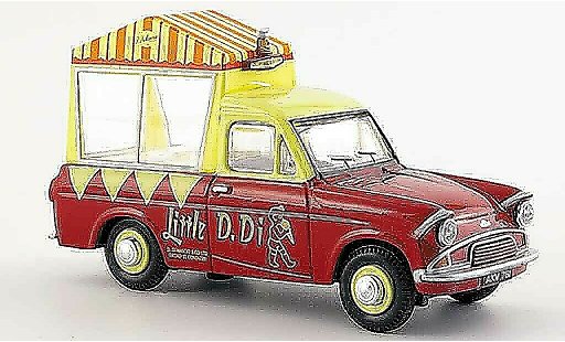Ford Anglia Van 1/43 Oxford Di Maschios Ice Cream Eiswagen miniature