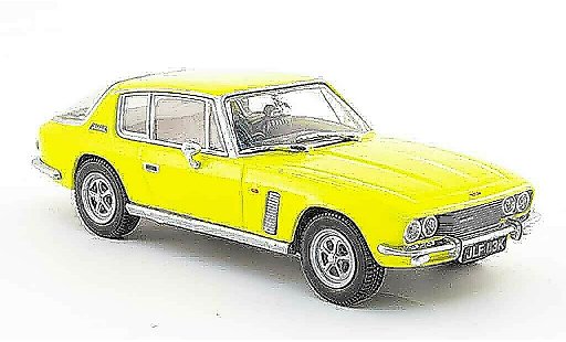 Jensen MK3 Base 1/43 Oxford Interceptor jaune miniature