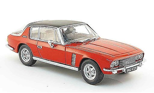 Jensen MK3 Base 1/43 Oxford Interceptor rouge noire miniature