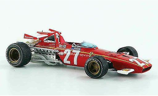 Ferrari 312 B 1/43 Brumm no.27 jacky ickx gp belgien 1970 miniature