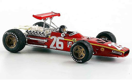 Ferrari 312 F1 1/43 Brumm f1no.26 jacky ickx 40.jubilaum 1968 2008 1968 miniature