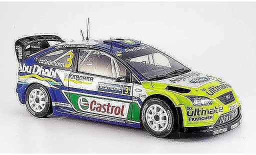 Ford Focus RS WRC 1/18 Sun Star gronholm vainqueur finlande miniature