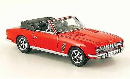 Jensen SIII DHC 1/43 Neo Interceptor rouge miniature