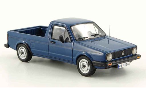 Volkswagen Caddy Base 1/43 Neo mk 1 bleu miniature