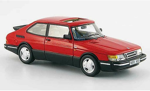Saab 900 Turbo 1/43 Neo 16 S rouge 1992 miniature
