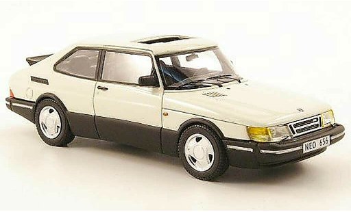Saab 900 Turbo 1/43 Neo 16S aerien blanche 1992 miniature