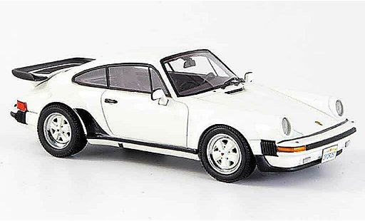 Porsche 911 Turbo 1/43 Neo US Version blanche miniature