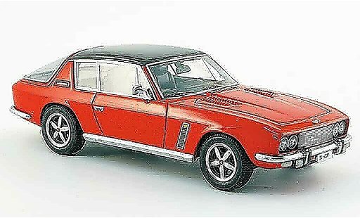 Jensen SIII Hardtop 1/43 Neo Interceptor rouge miniature