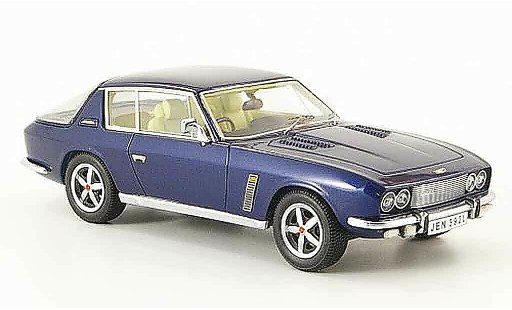 Jensen SIII Base 1/43 Neo Interceptor bleu miniature